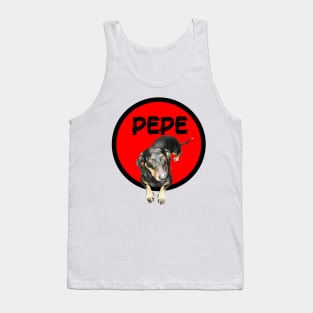 Pepe Dog Dachshund Tank Top